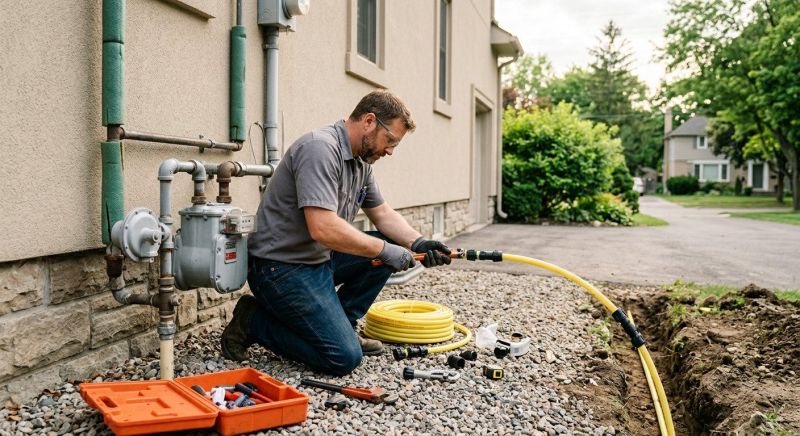 Gas Line Plumbing in Annapolis, MD