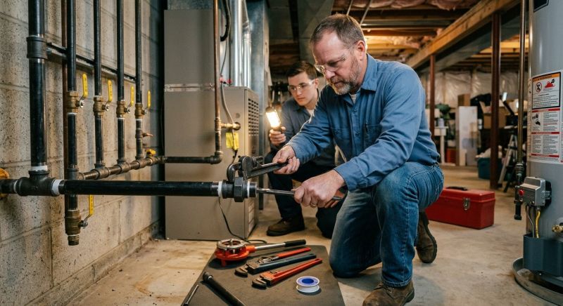 Gas Plumbing Repair in Austin, TX