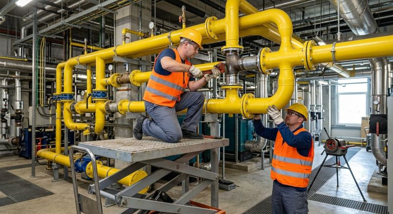Commercial Gas Line Repair in Denver County, CO