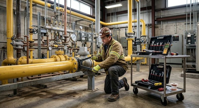 Commercial Gas Line Service in Columbus, OH
