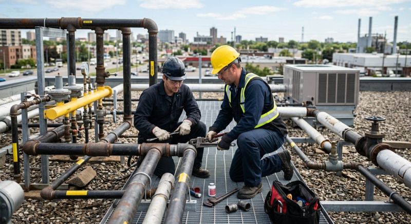 Commercial Gas Piping in San Antonio, TX