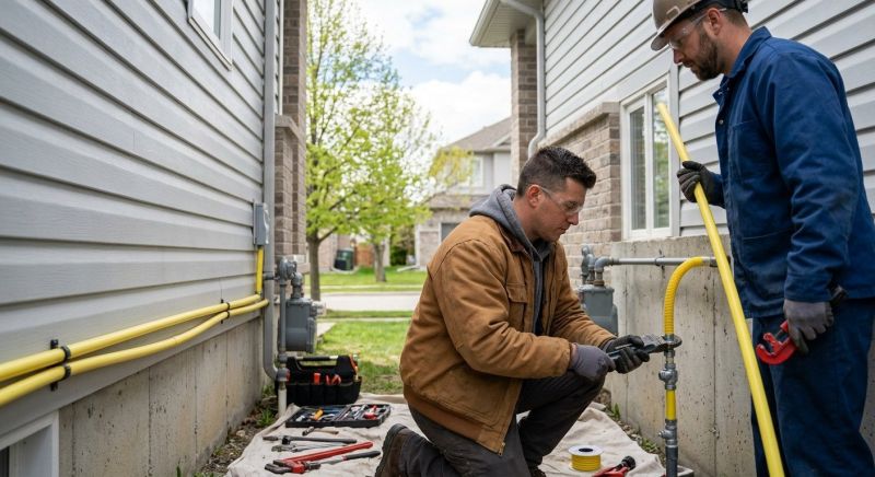 Gas Line Installation in Annapolis, MD