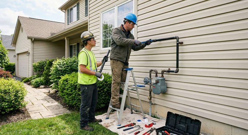 Gas Line Moving Service in Columbus, OH