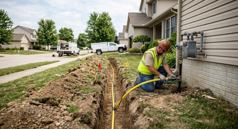 Gas Line Moving Service in Sacramento, CA