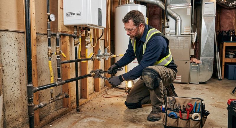 Gas Line Plumbing in Austin, TX