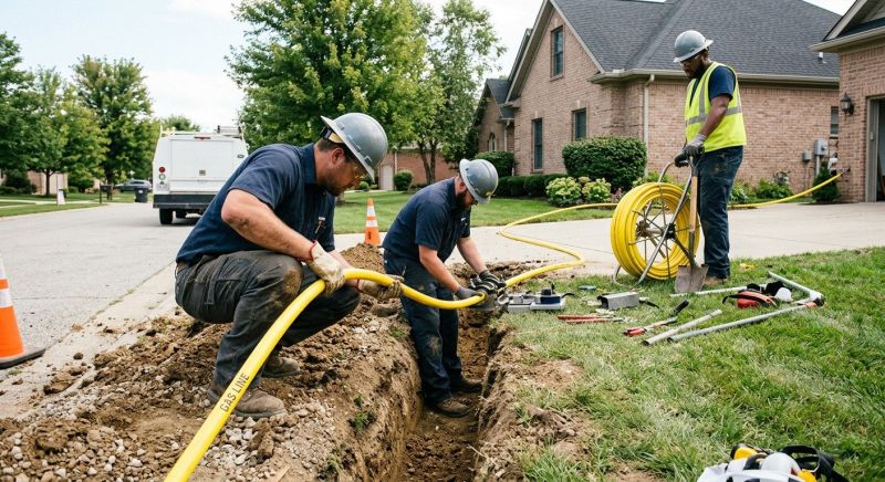 Gas Line Relocation in Denver, CO