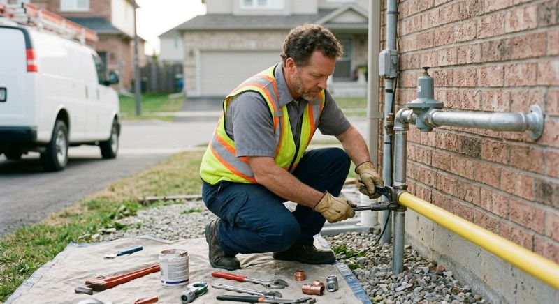 Gas Line Relocation in Columbus, OH