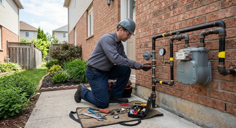Gas Plumbing Repair in Fredericksburg, VA