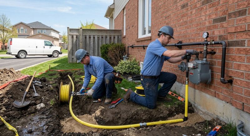 Home Gas Line Installation in Austin, TX