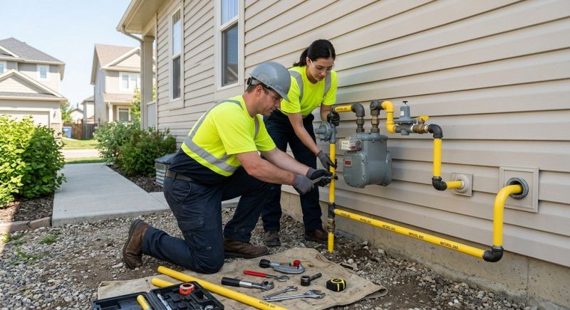 Natural Gas Line Installation in Denver, CO