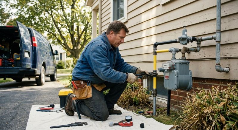 Natural Gas Line Installation in West Palm Beach, FL