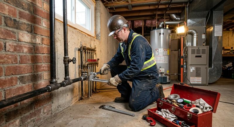 Residential Gas Piping in Fredericksburg, VA