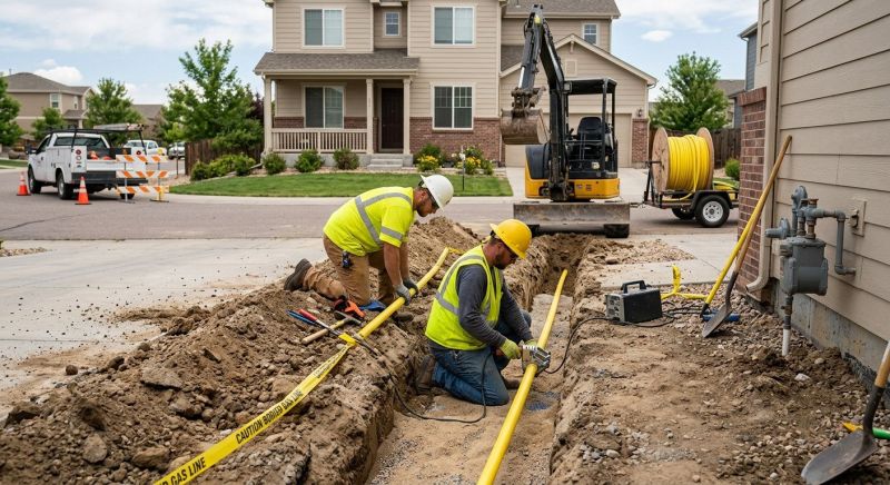 Underground Gas Line Service in Columbus, OH